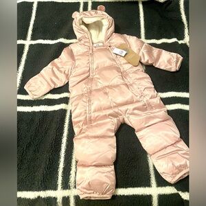 ❄️ GAP Toddler Snowsuit ❄️ NWT Pink Winter Outdoor Child Heavyweight Snow Suit